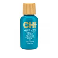Масло-шелк для для сухих,  кудрявых волос с Алоэ Вера CHI Aloe Vera Oil Curls Defined