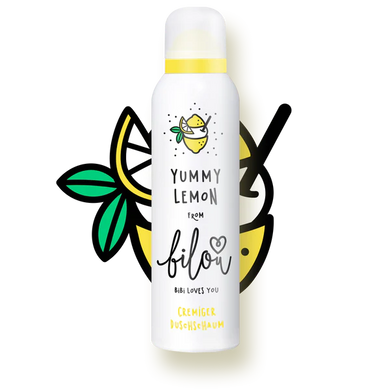 Пенка для  душа  вкусный лимон  Yummy Lemon, 200мл