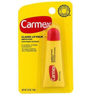 Лечебный бальзам для губ Carmex Lip Balm Original Tube SPF 15 10 г