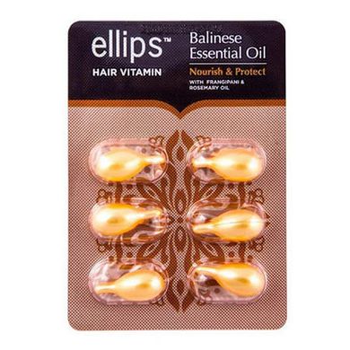 Витамины для волос "Питание и защита Бали" Ellips Hair Vitamin Balinese Essential Oil Nourish