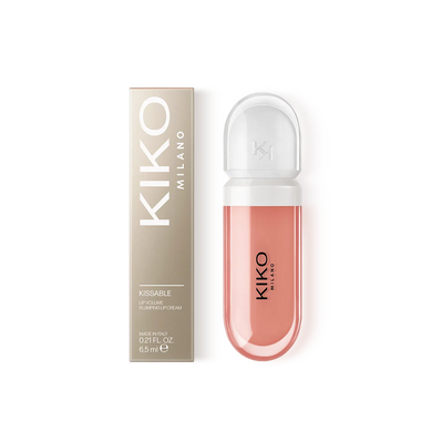 Крем-бальзам для губ с эффектом объёма Kiko Milano Kissable Lip Volume Plumping Lip Cream 04 Nude Ever