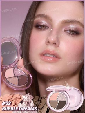 Мини-палетка SHEGLAM Daydreamer Mini Palette - Bubble Dreams