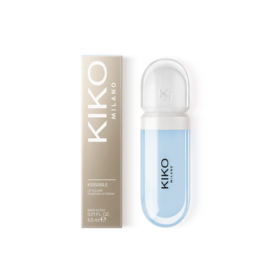 Крем-бальзам для губ с эффектом объёма Kiko Milano Kissable Lip Volume Plumping Lip Cream 05 Bluetopia