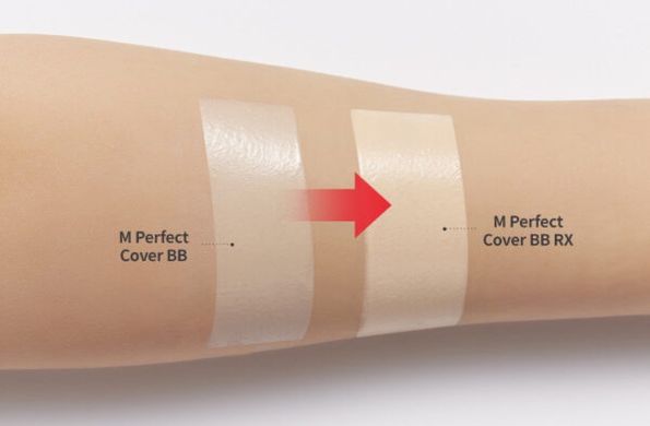 ВВ крем для длительного покрытия с пептидами Missha M Perfect Cover BB Cream RX 20 ml