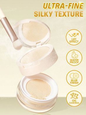Ультратонка фіксуюча пудра Sheglam Insta-Ready Blur & Lift Duo &mdash; Banana