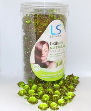 Капсули для волосся Lesasha Hair Serum Vitamin c оливковою олією 1 капсула