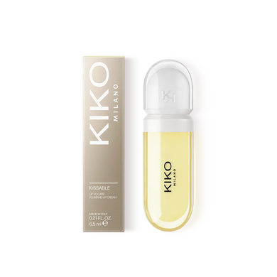 Крем-бальзам для губ с эффектом объёма Kiko Milano Kissable Lip Volume Plumping Lip Cream  06 Sunbeam