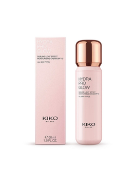 Зволожуючий крем-флюїд Kiko Milano NEW  HYDRA PRO GLOW з ефектом інтенсивного сяйва 50ml