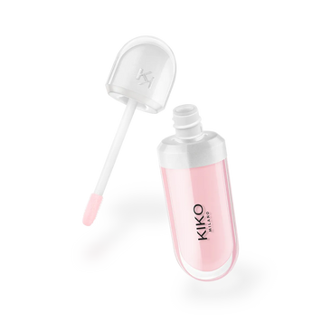 Крем-бальзам для губ з ефектом об'єму Kiko Milano Kissable Lip Volume Plumping Lip Cream  01 Tutu Rose