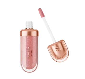 Блиск для губ Kiko Milano Golden Oasis 3d hydra lip gloss 01  Pearly Mauve