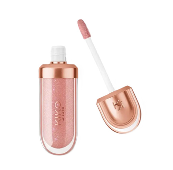Блиск для губ Kiko Milano Golden Oasis 3d hydra lip gloss  02 Chestnut