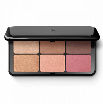 Палетка  для обличчя Kiko Milano Irresistible Total Look Face Powder Palette 02 Medium-Dark 15 г