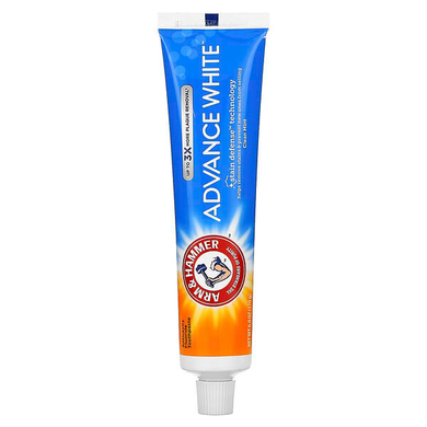 Отбеливающая зубная паста Arm & Hammer Advance White Whitening Toothpaste Clean Mint, 6,0 унций (170 г)