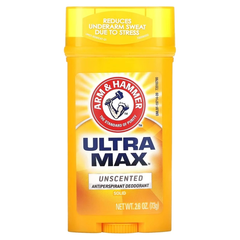 Твердый дезодорант Arm & Hammer Ultra Max Antiperspirant & Deodorant UNSCENTED 73г