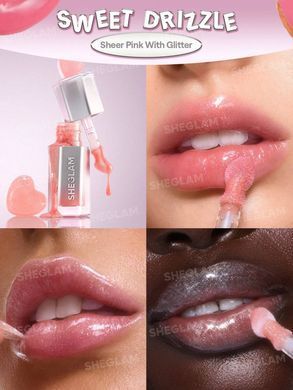 Блиск для губ з дзеркальним ефектом  Sheglam Glass Lock Air Gloss  Sweet Drizzle 615