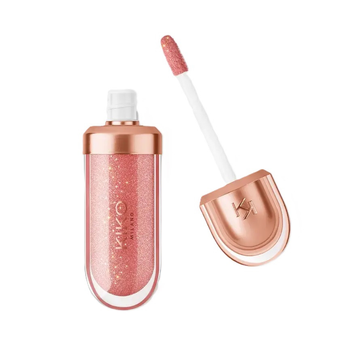 Блиск для губ Kiko Milano Golden Oasis 3d hydra lip gloss  04 Brune Rose
