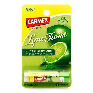 Лечебный бальзам-стик для губ Carmex Lime Twist Stick Set Lip Balm SPF 15