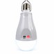 Акумуляторна LED лампа AY 20W E27 6500K з USB Type-C зарядкою та 2 акумуляторами, біла