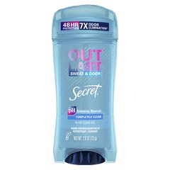 Гелевый дезодорант   Secret Outlast Outlast Clear Gel Antiperspirant Deodorant Completely Clean