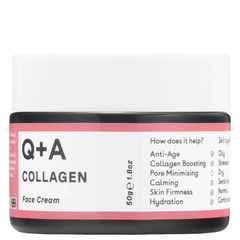 Q+A - Разглаживающий и укрепляющий крем для лица с коллагеном - Collagen - Face Cream - 50  мл