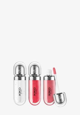 ПОВРЕЖДЕНО Набор блесков для губ Kiko Milano GLOSSY LIP SET  02