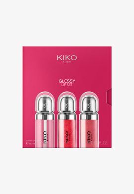 ПОВРЕЖДЕНО Набор блесков для губ Kiko Milano GLOSSY LIP SET  02