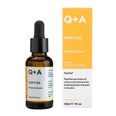 Q+A - Увлажняющая и восстанавливающая сыворотка для лица с пептидами - Peptide - Facial Serum - 30 ml