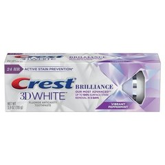 Відбілююча зубна паста Crest 3D White Brilliance Toothpaste Vibrant Peppermint 110 г