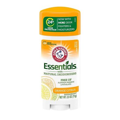 Прозорий дезодорант без металів Arm&Hammer Essentials Deodorant Natural Deodorizers Orange Citrus