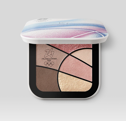 Палетка теней для век KIKO Milano Cortina 2026 Glamour Multi-Finish Eyeshadow Palette