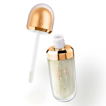 Блиск для губ Kiko Milano Juicy fizz 3d hydra lip gloss Limited Edition 01 Tropical Zest 6.5 ml