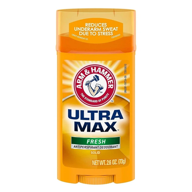 Дезодорант антиперспірант стік  Arm & Hammer Ultra Max Antiperspirant & Doodorant Invisible Solid Powder Fresh 73 g