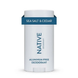Твердый дезодорант без алюминия и спирта  Native Deodorant, Aluminum Free, for Women and Men 72 Hour Solid Stick  Sea salt & Cedar