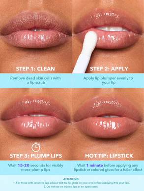 Блеск для губ с эффектом увеличения Ice Queen Plumping Lip Gloss  Ice Queen