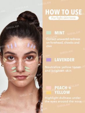 Корректирующий консилер SHEGLAM Like Magic Color Correcting Concealer -Peach