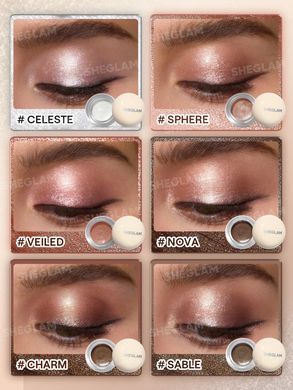 Кремові тіні для повік SHEGLAM Starstruck Cream Eyeshadow Pot - Nova