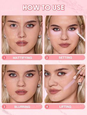 Ультратонка фіксуюча пудра Sheglam Insta-Ready Blur & Lift Duo &mdash; Bubblegum