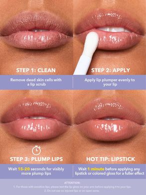 Блеск для губ с эффектом увеличения Ice Queen Plumping Lip Gloss That's Juicy!