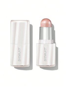 Кремовый хайлайтер в стике с эффектом влажного сияния Sheglam Buttery Bling Highlight Stick - Pink Satin