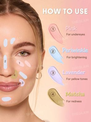 Консилер SHEGLAM Hideaway Full-Coverage Concealer повного покриття  Matcha  3,5 мл.
