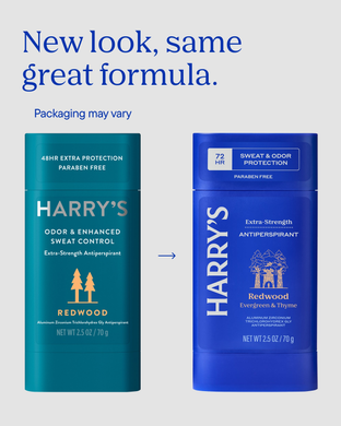 Мужской дезодорант-антиперспирант с экстрасильным эффектом Harry's Extra Strength Antiperspirant Stone 70г