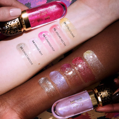 Блиск для губ Just Cavalli x KIKO MILANO 3D Hydra Lip Gloss Rebel Edition 01 Citrus Flame