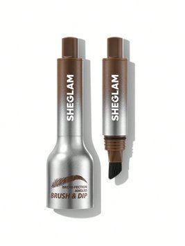 Маркер-помадка для брів Sheglam Brow-Fection Angled Brush & Dip TAUPE