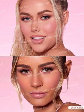 Кремова матова рум'яна SHEGLAM Color Bloom Liquid Blush LOVE CAKE пошкодження упаковки
