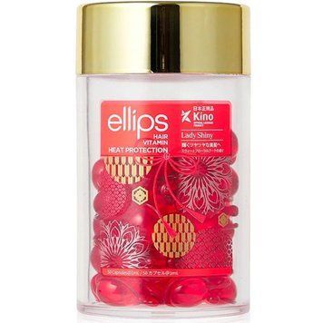 Вітаміни для волосся Ellips Lady Shiny "М'якість Сакури" With Cherry Blossom, 50 капсул